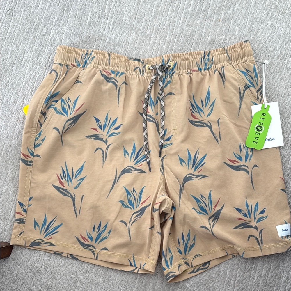 Katin Lilo Multi Volley Swim Trunks MED New nvr worn w/ tag